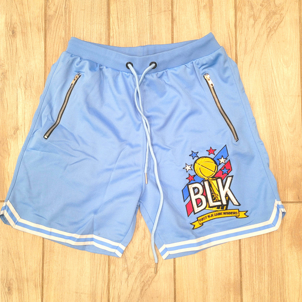 FIRST BLK CHAMPS SHORTS ( BLUE )