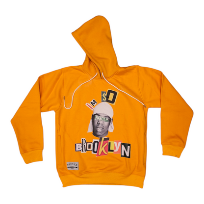 IM SO BROOKLYN HOODIE ( ORANGE )