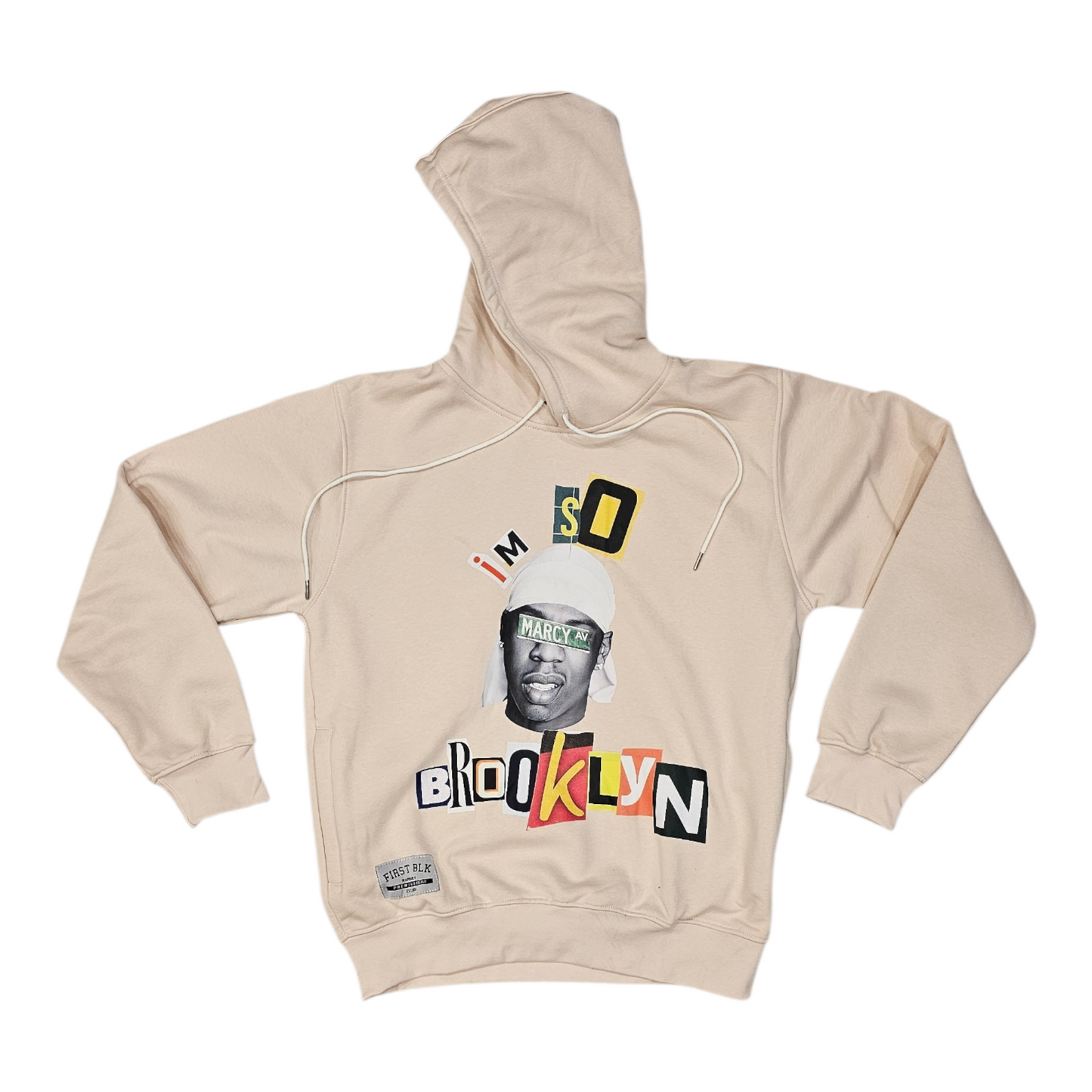 IM SO BROOKLYN HOODIE ( CREAM )