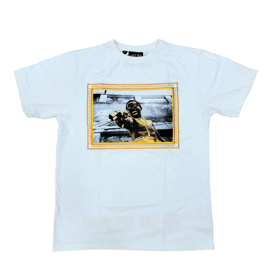 NEW YORK CITY OF GOD T-SHIRT ( WHITE )