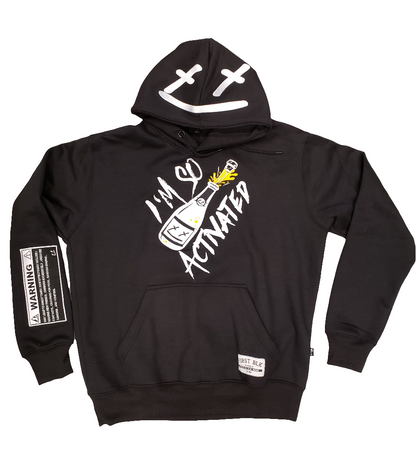 ACTIVATED HOODIE ( BLACK )