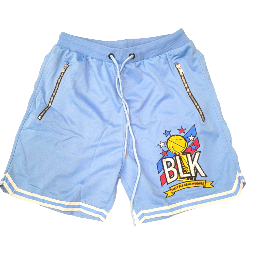 FIRST BLK CHAMPS SHORTS ( BLUE )