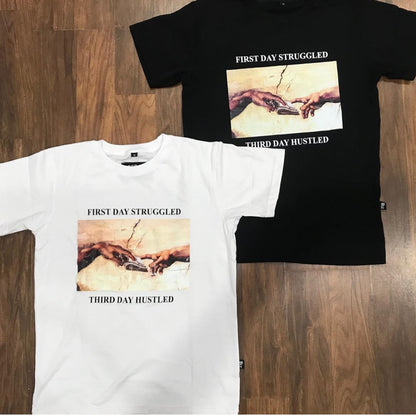 HUSTLERS AMBITION T-SHIRT ( WHITE )