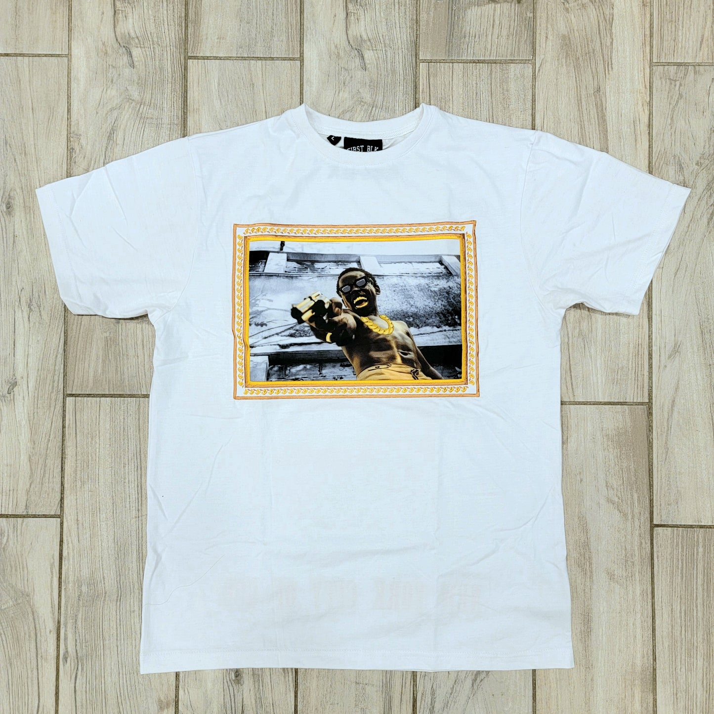 NEW YORK CITY OF GOD T-SHIRT ( WHITE )