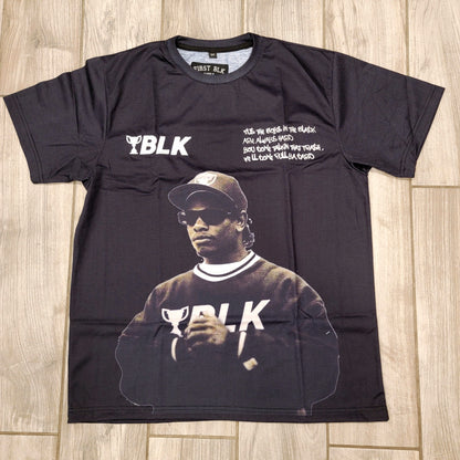 STAY EAZY T-SHIRT ( BLACK )