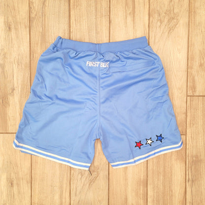 FIRST BLK CHAMPS SHORTS ( BLUE )