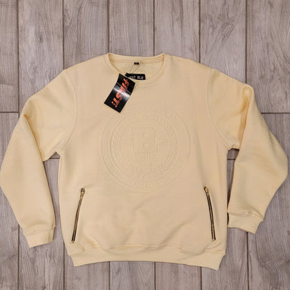 C.R E.A.M CREW NECK SWEATER (TRUE TO SIZE )