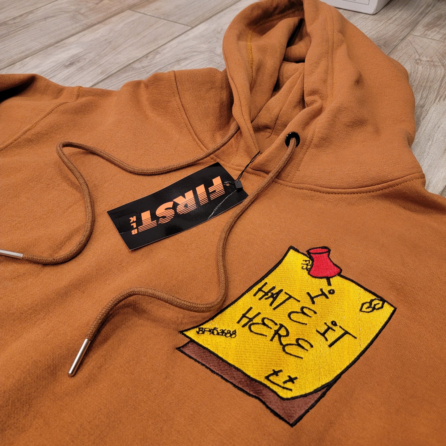 " I WORK HOW I FEEL " HOODIE